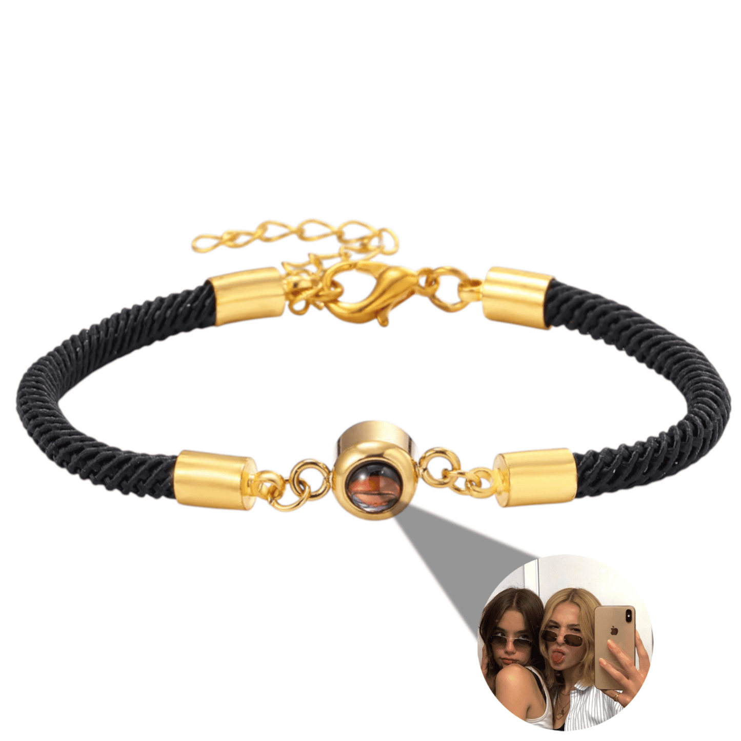 Bracelet Photo Corde