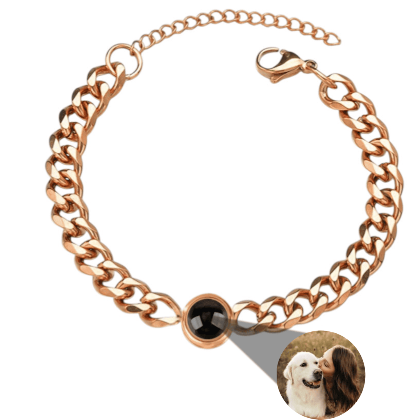 Bracelet Photo Chaîne