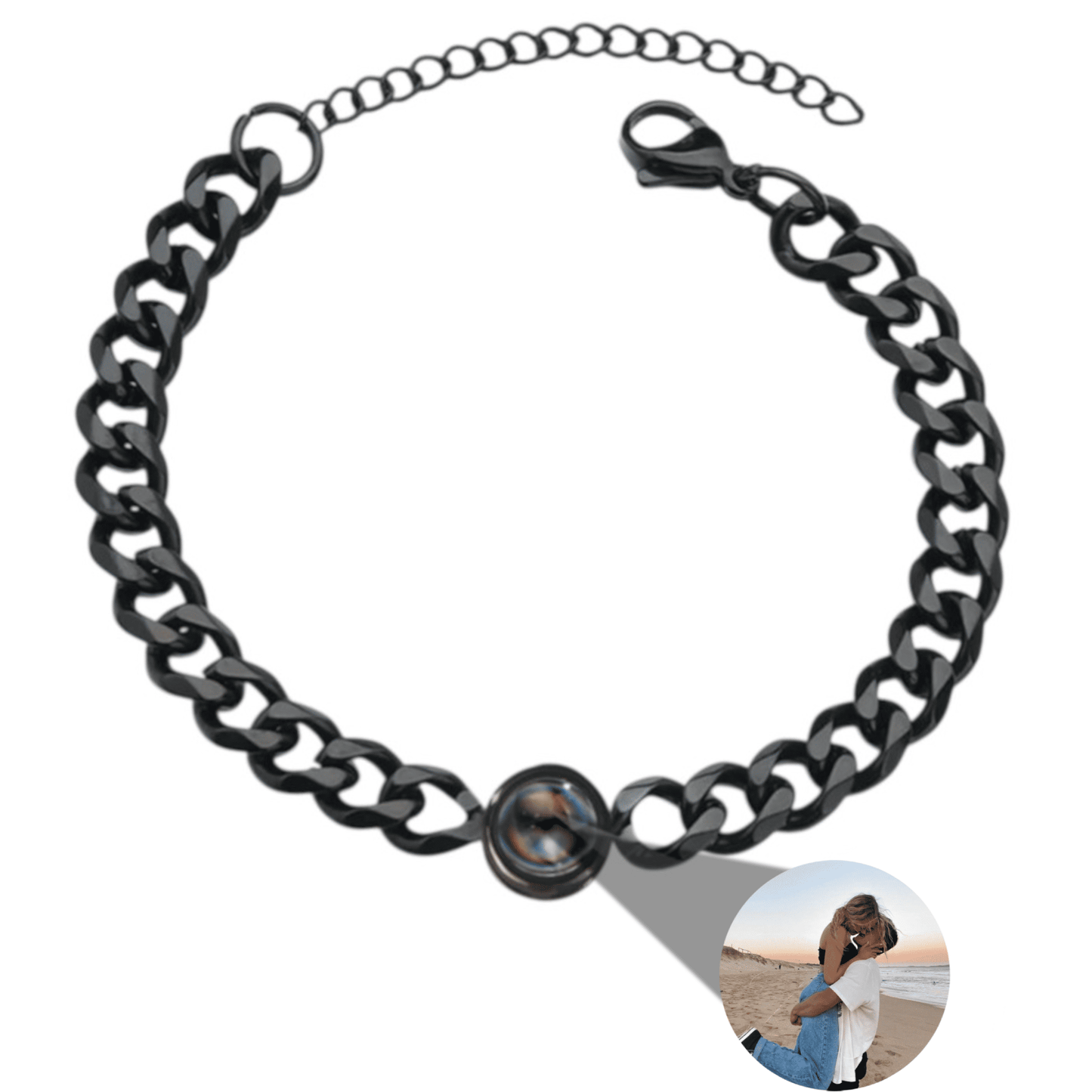 Bracelet Photo Chaîne