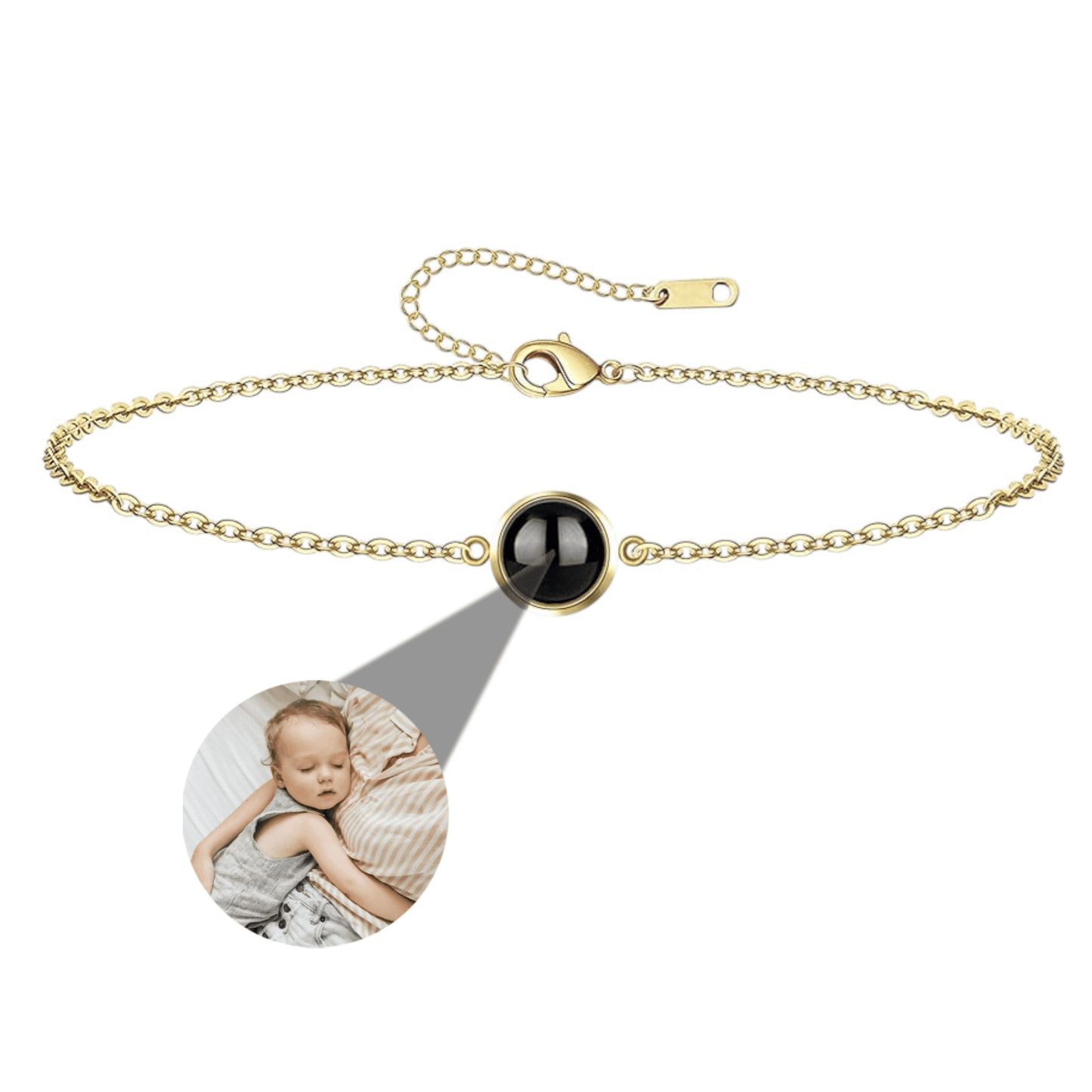 Bracelet Photo Minimaliste