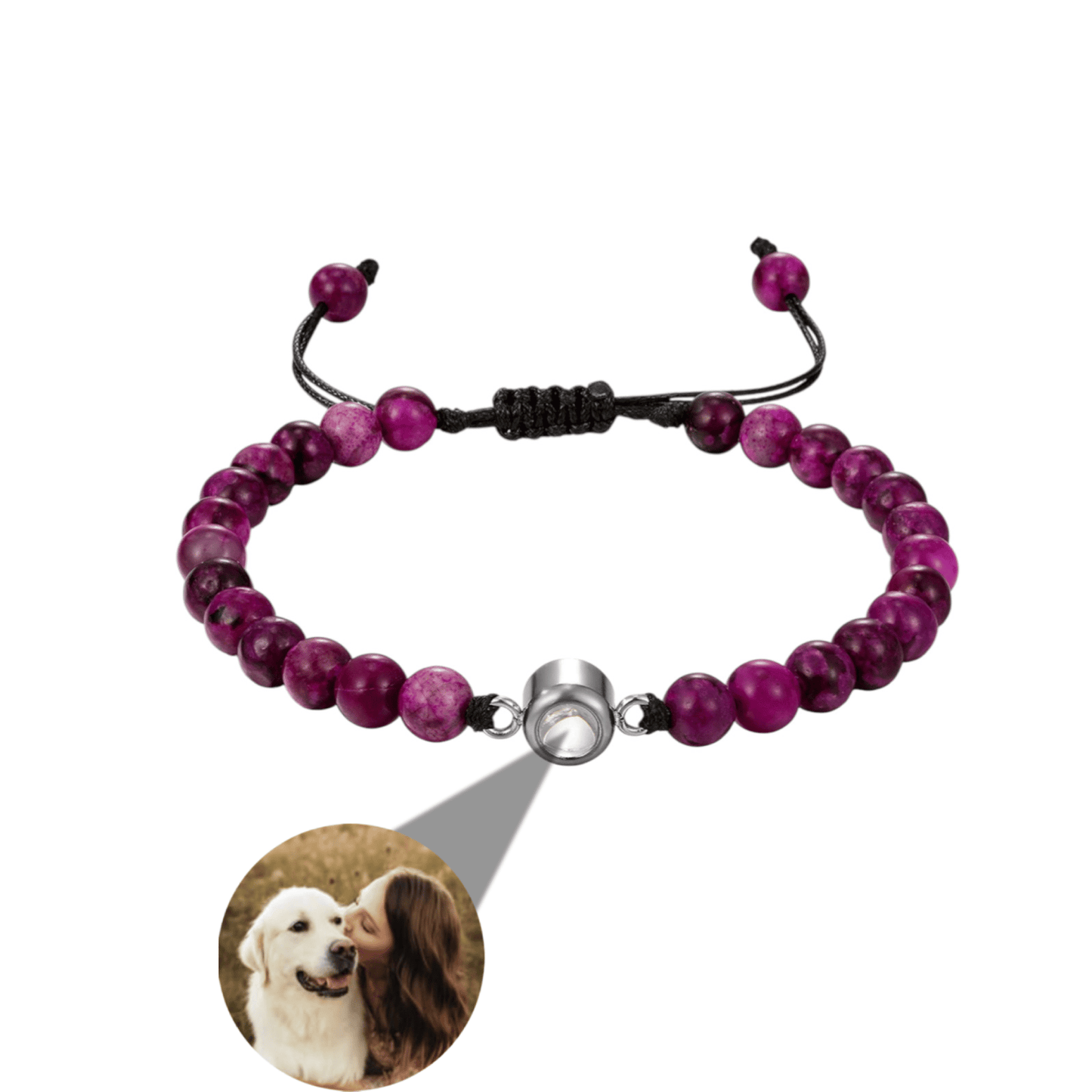 Bracelet Photo Pierres Naturelles