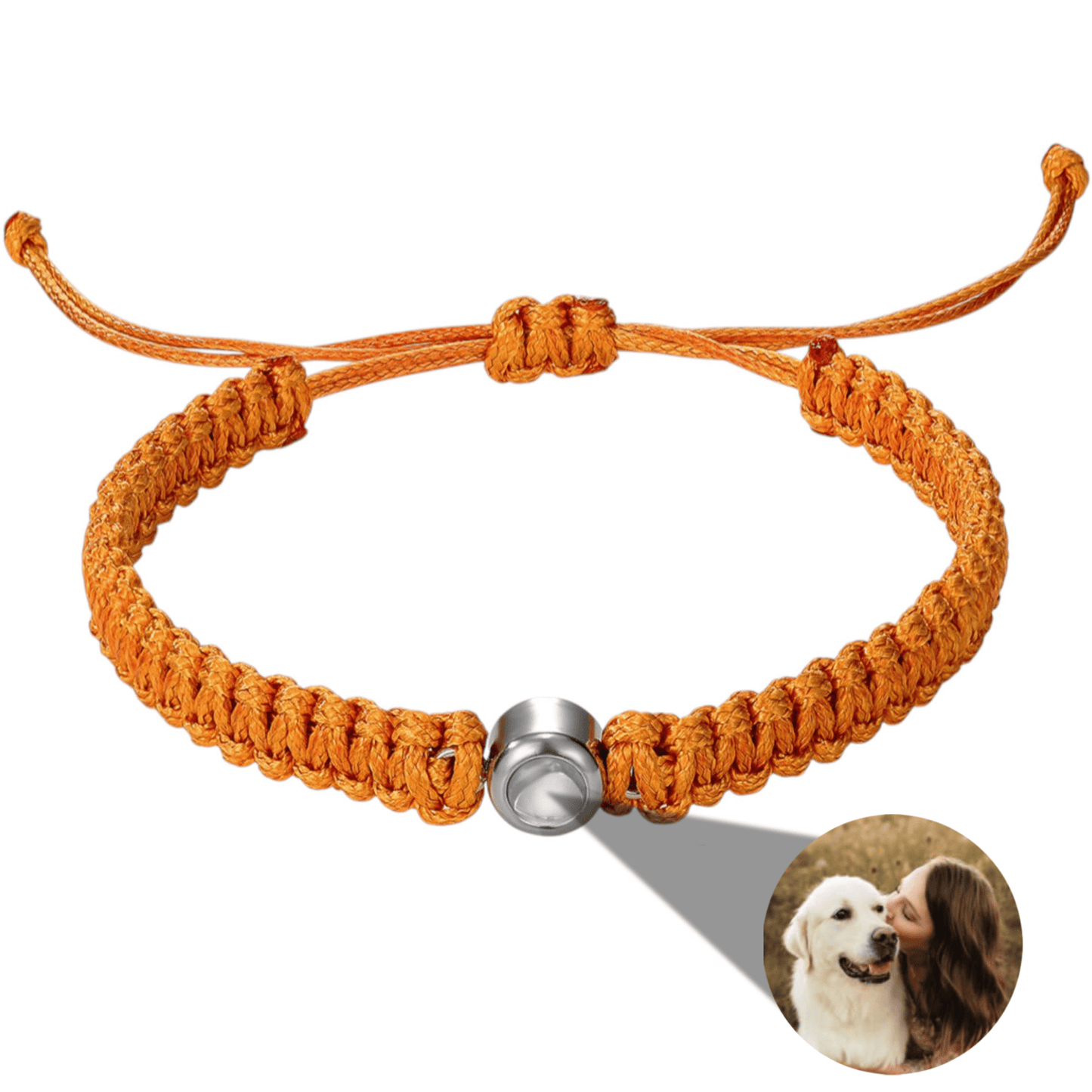 Bracelet Photo Tressé