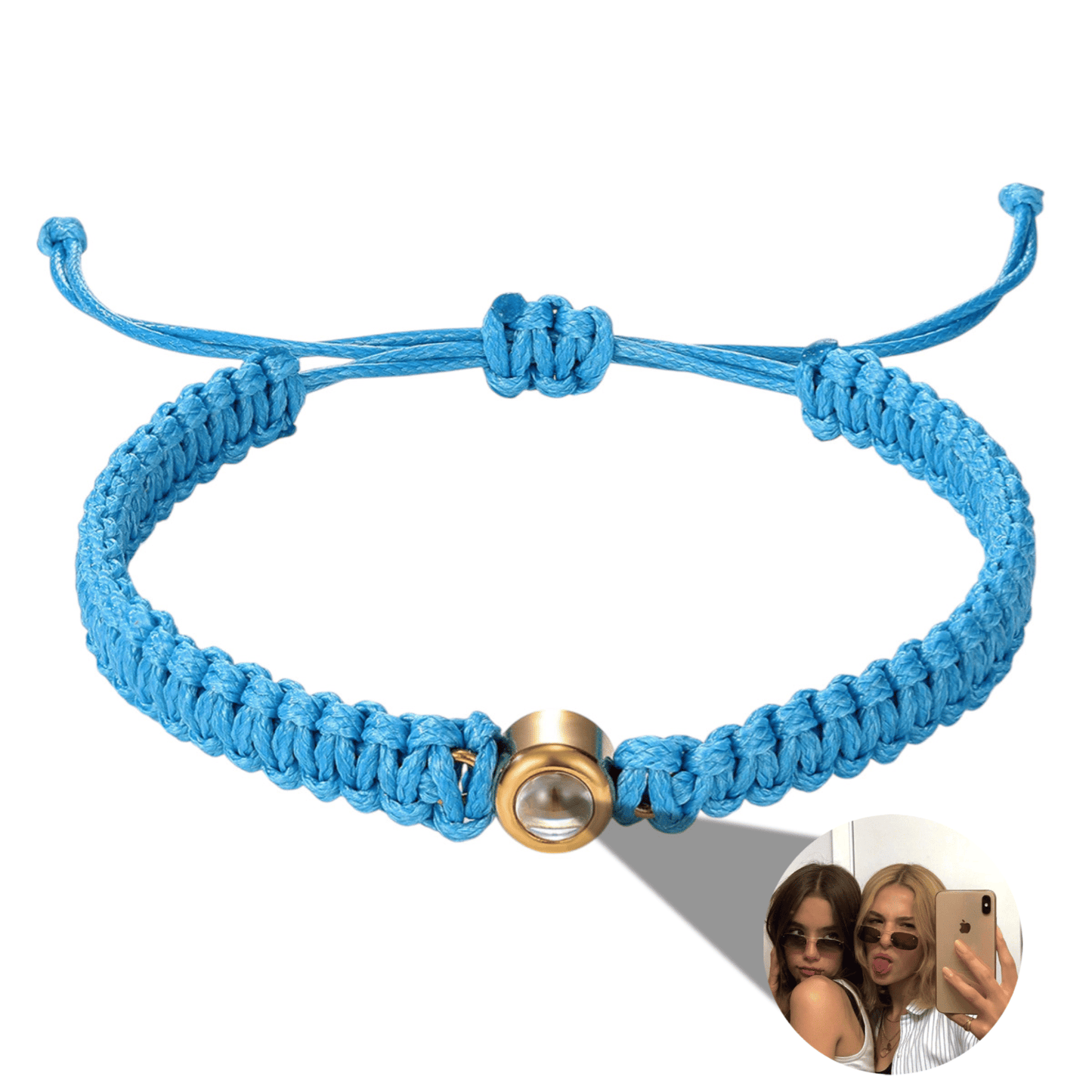 Bracelet Photo Tressé