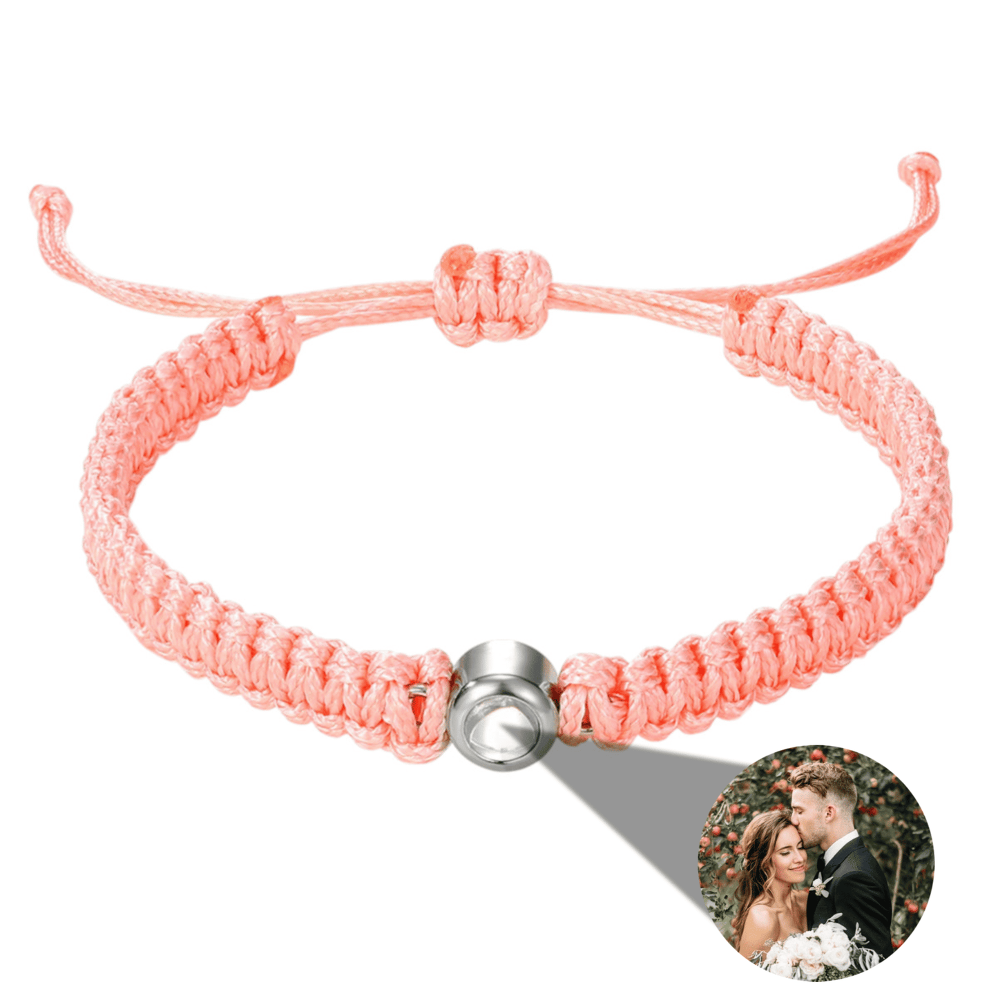 Bracelet Photo Tressé