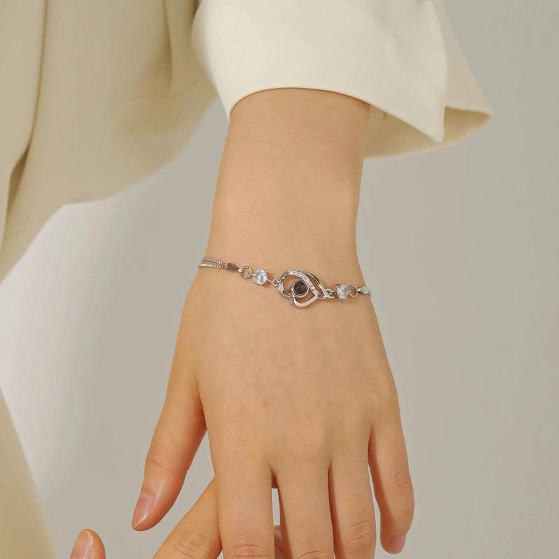 Bracelet Photo Cœur