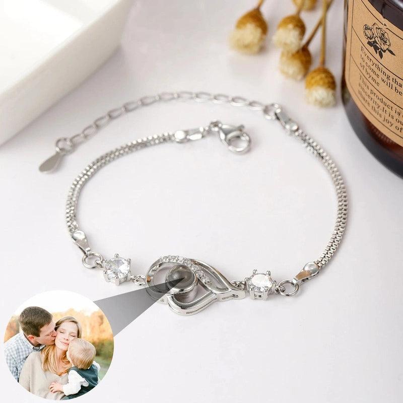 Bracelet Photo Cœur