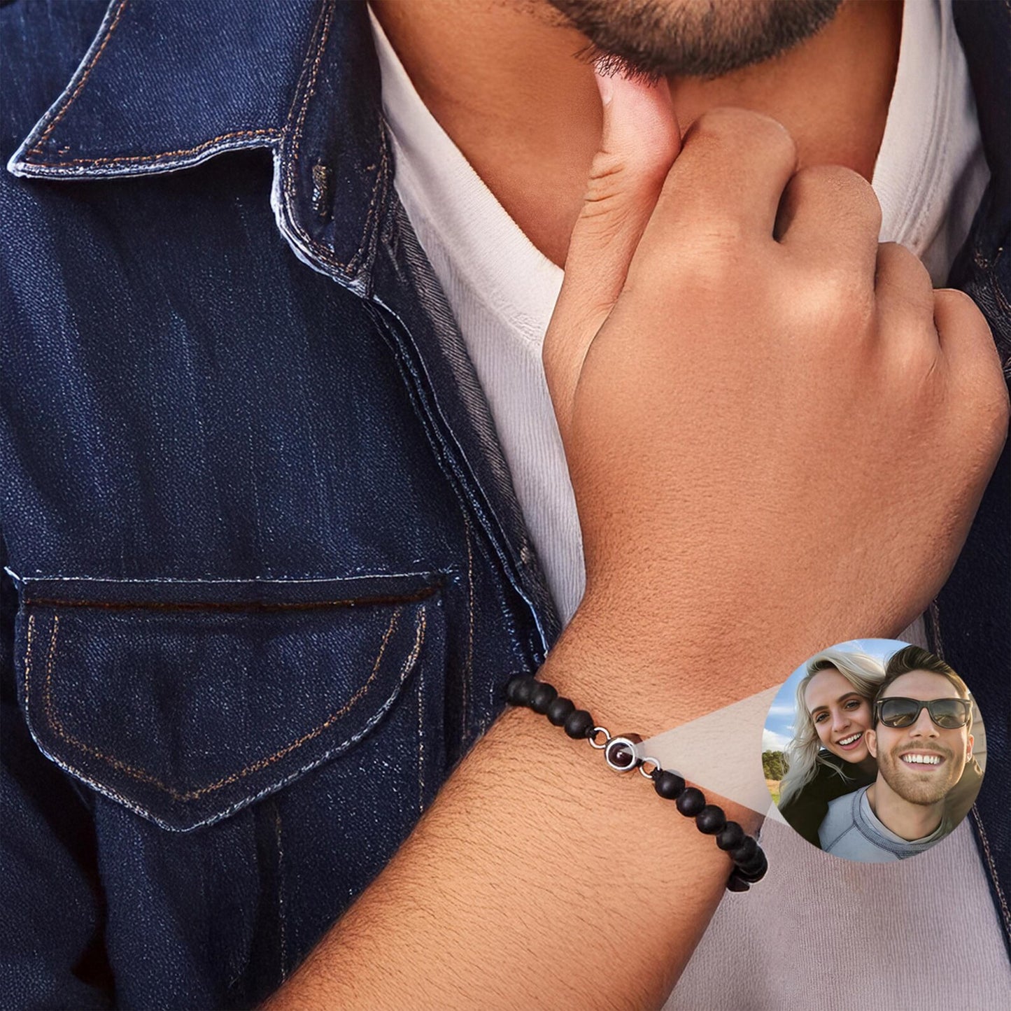 Bracelet Photo Pierres Naturelles