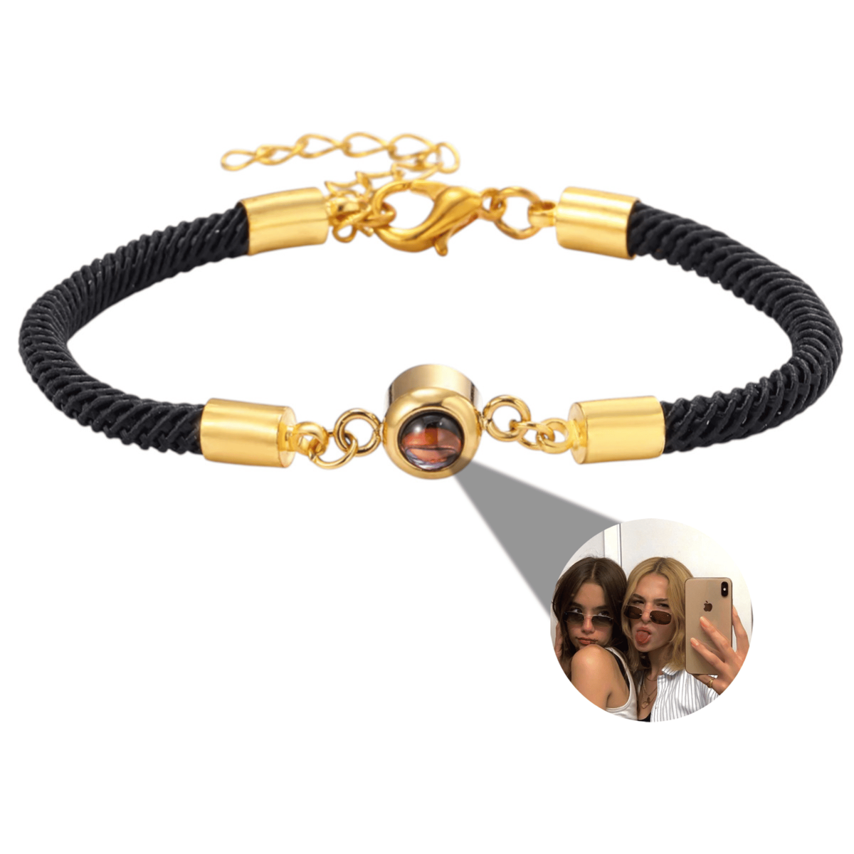 Bracelet Photo Corde
