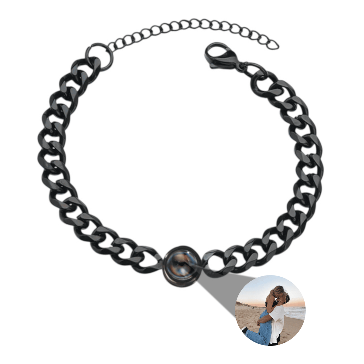 Bracelet Photo Chaîne
