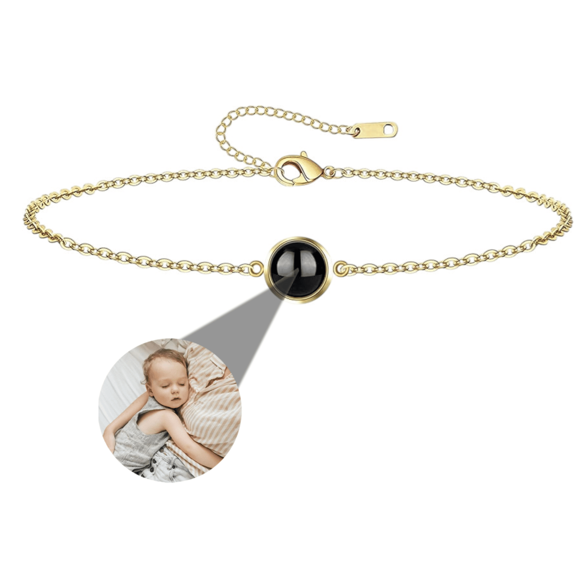 Bracelet Photo Minimaliste