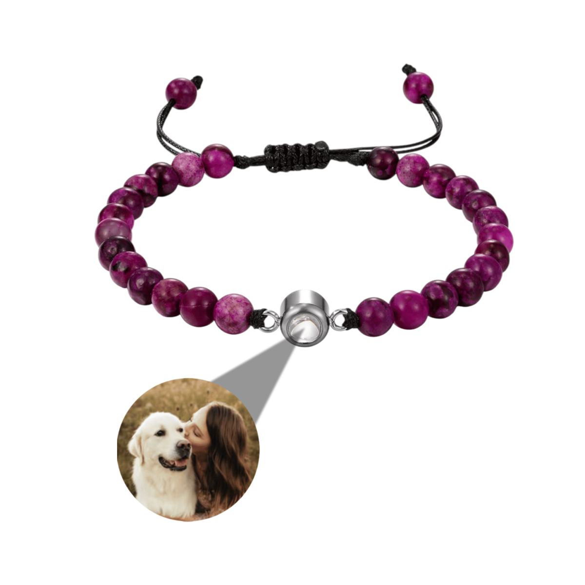 Bracelet Photo Pierres Naturelles