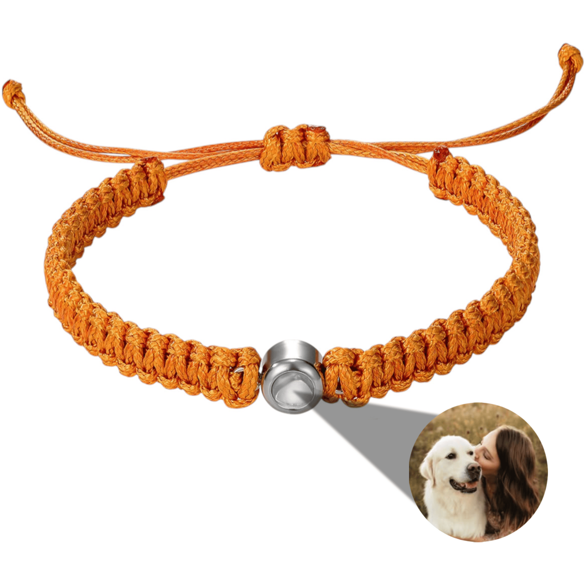 Bracelet Photo Tressé