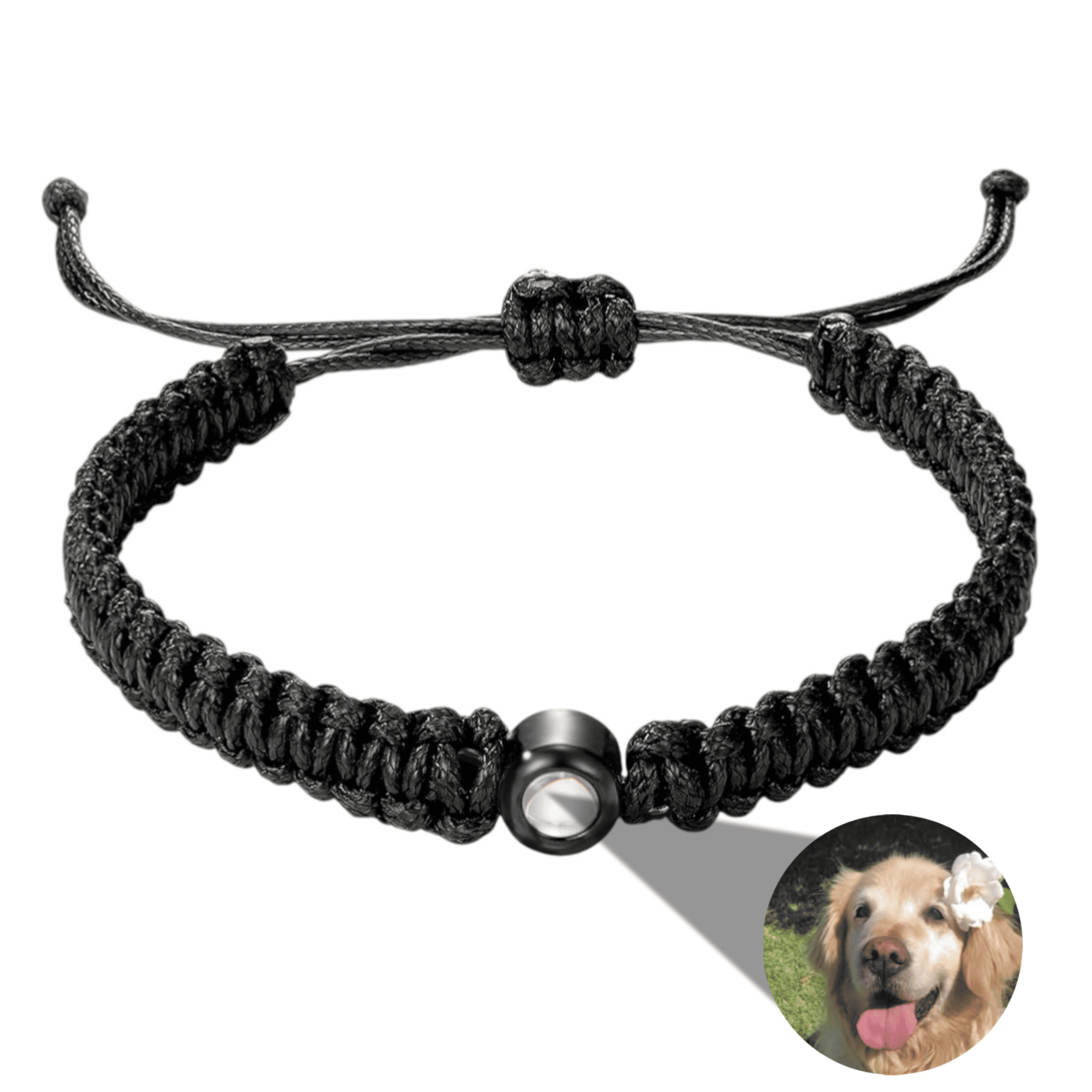 Bracelet Photo Tressé