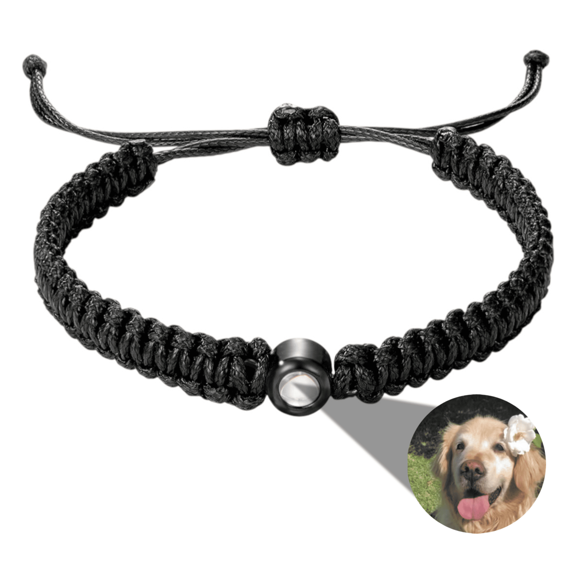 Bracelet Photo Tressé