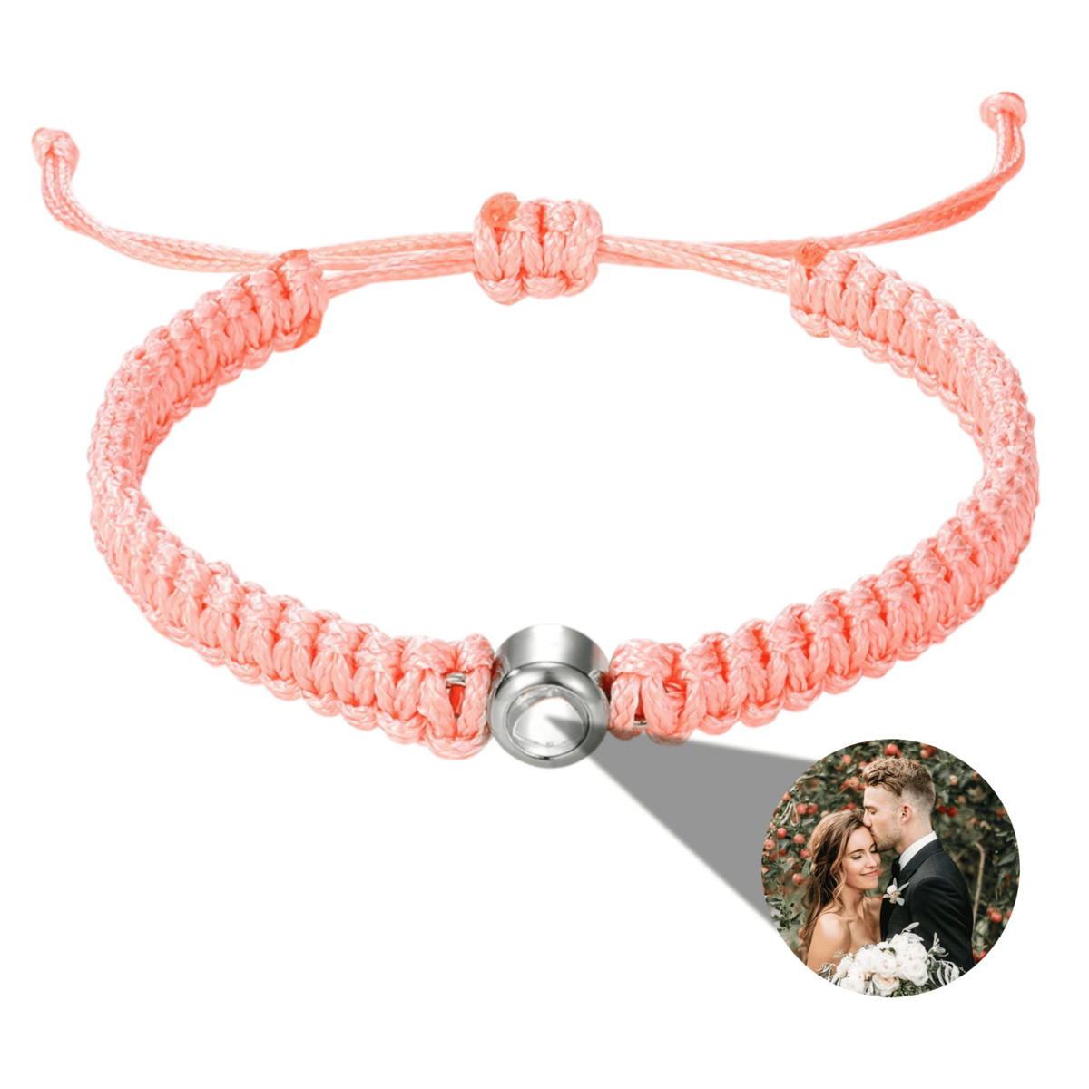 Bracelet Photo Tressé
