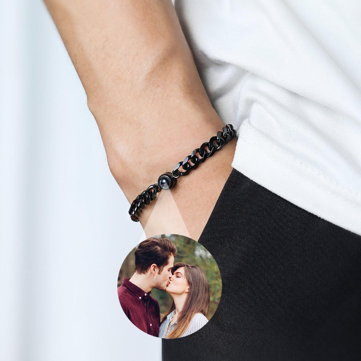 Bracelet Photo Chaîne