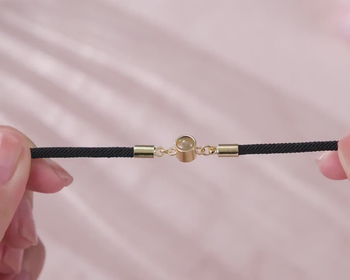 Bracelet Photo Corde