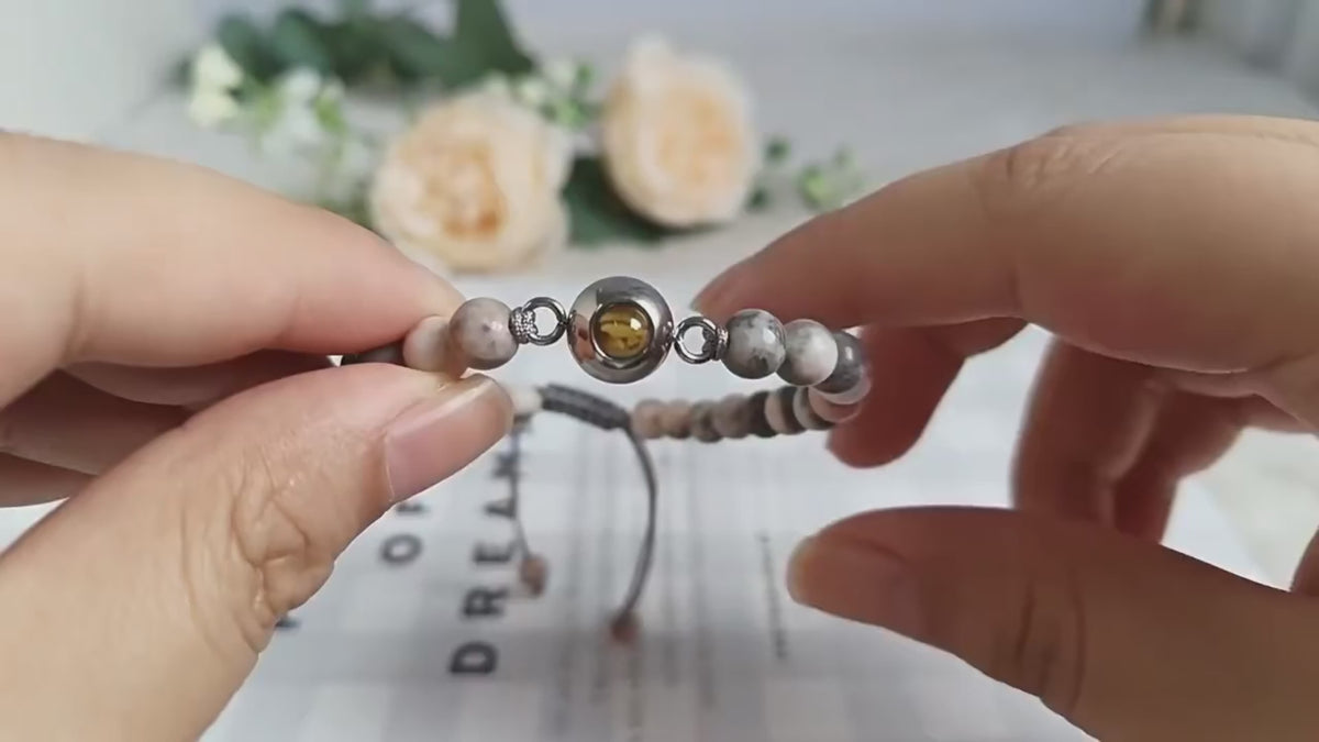 Bracelet Photo Pierres Naturelles