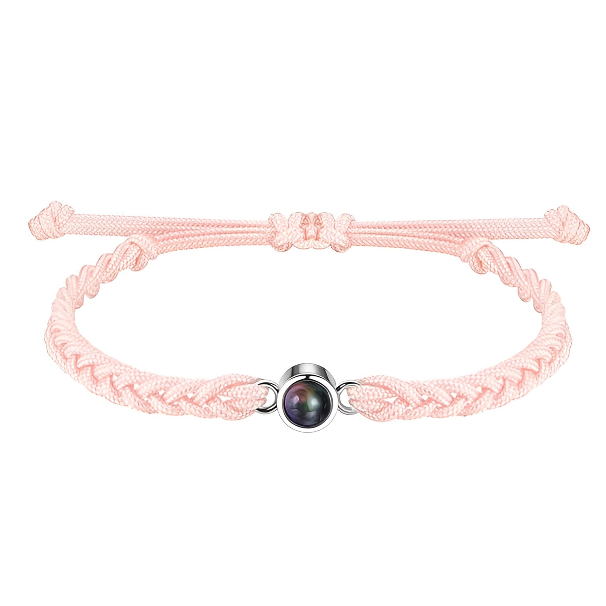 Bracelet Photo Personnalisé Rose